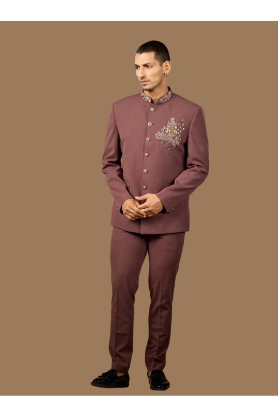 DUSTY MAUVE JODHPURI